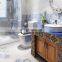 Kitchen and bathroom blue and white porcelain all hexagonal brick kitchen bathroom retro floret brick