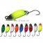 3.5cm 3g Metal Fishing Spoon Jigging Lure metal hard fishing spoon bait  fishing lure