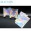 Custom Printed Holographic Foil  Packing Bags With Zip lock