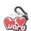High quality promotional custom design shaped soft pvc keychain
