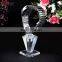 Retailer Shop Counter Top Watch Holder Clear Acrylic C Shape Watch Display  Stand