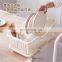 Plastic Dish and Bowl Storage Rack Basket Dishes & Plates Drying Rack Kitchen Organizer Storage Rack