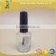 OEM acceptable 16ml empty round nail polish glass bottle