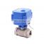 CWX15N 3.6V 5V   mini motorized solenoid valve 12VDC electric actuated motorized SS304 ball valves For Drinking