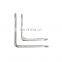 Stainless Steel Bending Shelf Metal Furniture Corner Brackets