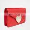 Wholesale Customize Genuine Leather Women Magnetic clasp Clutch Bag Envelope Bag Party Bags with Removable Hand Strap