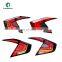 Landnovo body parts car assembly taillight led lamp replacement For Honda Civic Star Style 16-21 led tail light