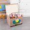 Wardrobe Storage Box Fabric Clothes Storage Box Organizer Drawer Type Household Folding Internal Storage Box Artifact