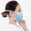 Mask Face Medical Mouth Mask 3 Ply Disposable Type Face Mask Breathable Dust Proof Non-woven