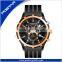 2016 Silicone Rotating Disc Luxuy Wrist Watch For Men