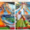 Thrilling devil slides-waves Kids Games Plastic Soft Play Area Children Indoor Playground Equipment Slides