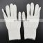 High Quality Custom Cheap Work Durable Nylon Polyester Knitted White Gardening Safety Gloves