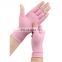 Fingerless Therapy Cotton Spandex Compression Arthritis Gloves