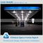 Spacious and less cost of stainless steel structure gas station canopy