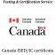 Canada ISED/IC ID certification, ISED/FCC testing laboratory - Canada ISED/IC ID