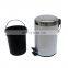 Indoor Garbage Bin  Coloured Metal Decorative Candesigned Kitchen Trash Can