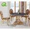 Distributor stainless steel chrome dining table banquet event dining table
