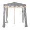 Commercial Beach Cabana Heavy-Duty Steel Frame Waterproof Canopy for Hotel and Resort
