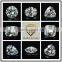 Custom Synthetic High Quality And Cheap Price White Loose Gemstone