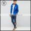 Mens Wholesale Custom Bule Polar Zip Fleece Up Hoodies Jacket