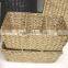 Set of 7 rush hampers and baskets with 200g natural liner