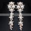 2015 fashion pearl diamond earrings set charming long earring fashion women jewelry