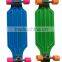 2016 Big size fish cruiser plastic fish skateboard with flash wheel