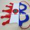 New design Halloween Paraguay flag felt mask