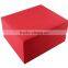 Red Strips Fabric Large Men Watch Display Gift Box W1133