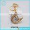 Souvenir 3D Holder Football Shape Key Chains/Soft Metal Key Chain