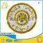 hot sale golden decal print 9" dinner plate melamine factory