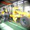 hydraulic motor grader for sale,Cummins engine,self-propelled,cabin,A/C,middle blade,6wheels