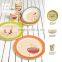 hot sell bamboo fiber round dishes and 9 inch dinner plate sets                        
                                                Quality Choice