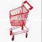 Baby trolly folding shopping carts plastic shopping cart