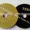 Wet diamond polishing pad for Grabite