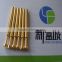 China diameter 0.48 mm Au plated Be Cu spring loaded PCB test probe pin