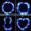 Fullbell 9.8ft/3M 60LEDs Mini Decorative Indoorchicken wire light fixture Starry Silver Wire Lights for Wedding holiday