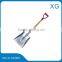 Wooden handle stainless steel snow shovels/high quality snow shovels antiskid