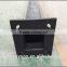 Black square steel led light pole