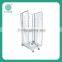 Selling different style folding warehouse storage trolley with high quality