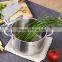 Tri-Ply Base Covered Stock Pot Stainless Steel 18 / 8