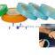 sharp curves usage of PVC fine line tape for car painting