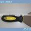 Carbon steel blade spatula / rubber handle putty knife