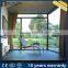 thermal break aluminium integrated corner window for French swing pool