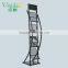 Black color brochure rack