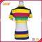 short sleeve bulk dry fit printing polo shirt ladies new design t shirt