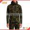 Custom men's slim hoodie sweatshirt, wholesale camo hoodie sweatshirt suits