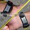 custom id nylon bracelet engrave id metal nylon id band