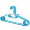 blue pp dress hanger,shirt hanger,plastic cloth hanger,