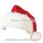 plush santa claus hat/2015 christmas plush father hats/plush santa hat